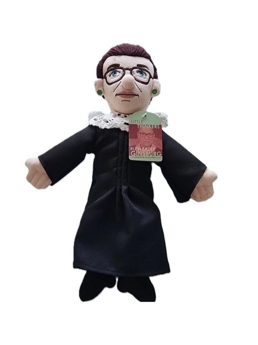 Ruth Bader Ginsburg Little Thinkers Doll Supreme Court Justice 11" NWT       24